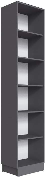 Шкаф Мадрид торцевой (0,35), Графит серый