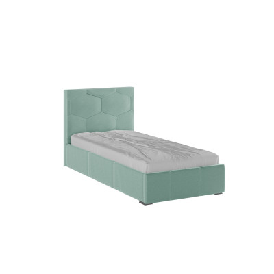 Манука Кровать интерьерная 900 мятный, ортопед