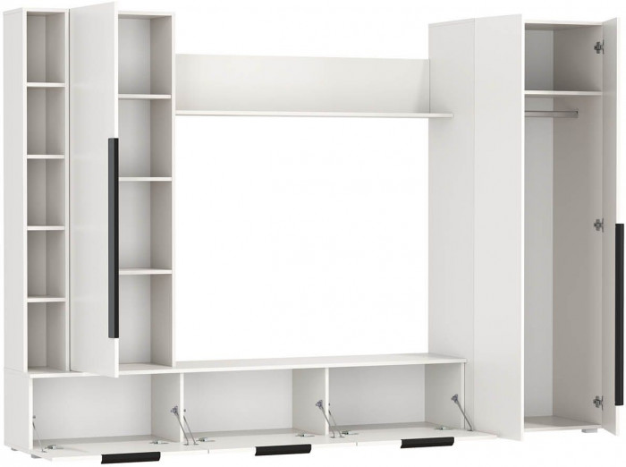 Шкаф многоцелевого назначения 63.02 Аккорд Белый