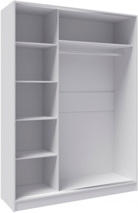 Шкаф-купе Стиль-2 1400 белый/дуб крафт золотой