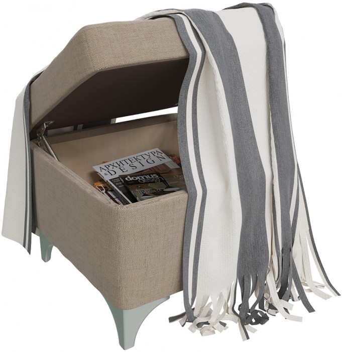 Банкетка 6-5113ТКбеж Жозефина-2