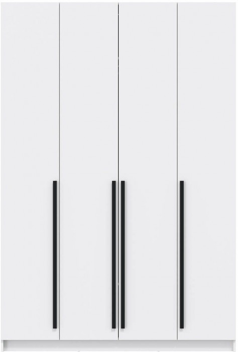 Брандо шкаф для одежды 67.13 ЛДСП Белый