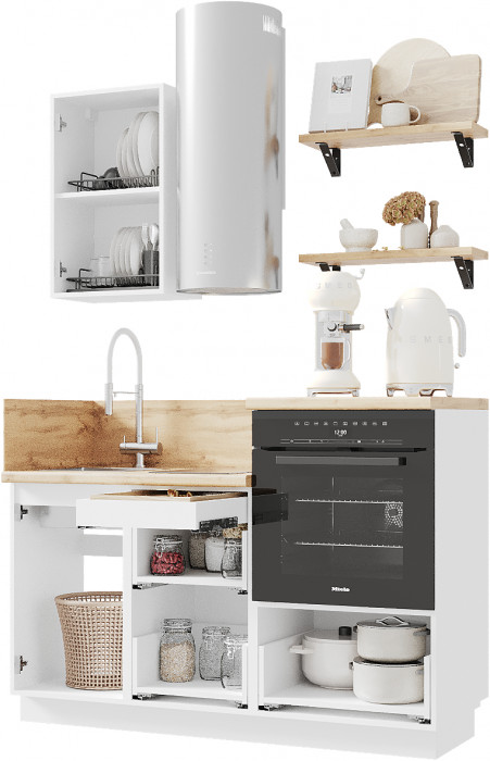 КГ 1500 ПВХ, Белый софт матовый Арника РМ в.2