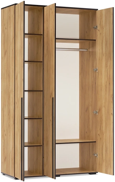 Норд Прихожая, композиция №1, Дуб крафт/Дуб крафт