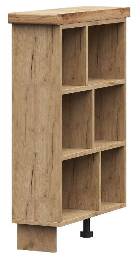 ШНТ 200 корпус шкаф торцевой (0,2х0,82х0,554) б/ст дуб крафт золото