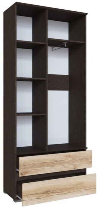 Плейона Шкаф венге/дуб делано