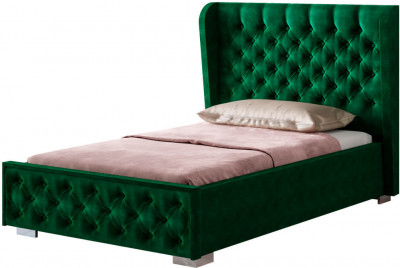 Кровать &quot;Франческа&quot; КР-06 1,2м под подъемный механизм изумруд