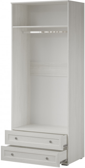 Ричард Шкаф 2-х ств. с зеркалом РШ-24, Ясень анкор светлый