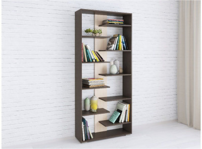 Стеллаж Ромео-3 венге/дуб молочный