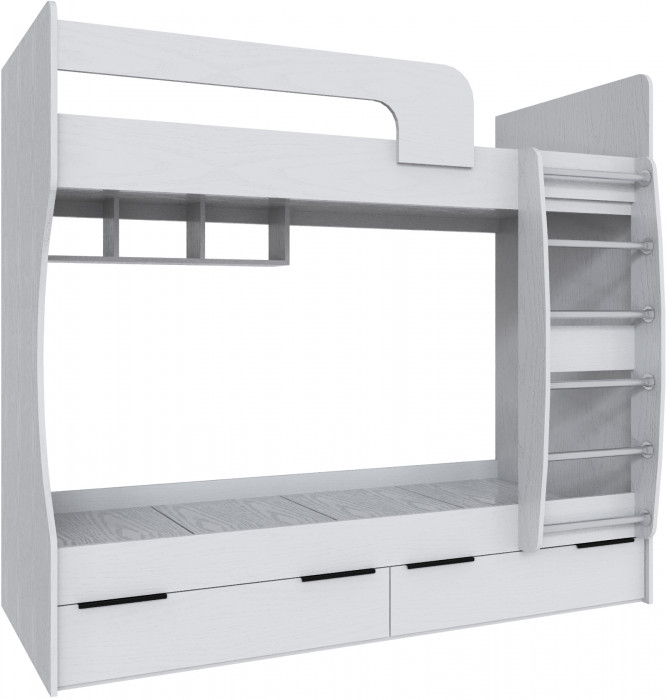 Набор мебели для подростковой "Мадрид", Белый