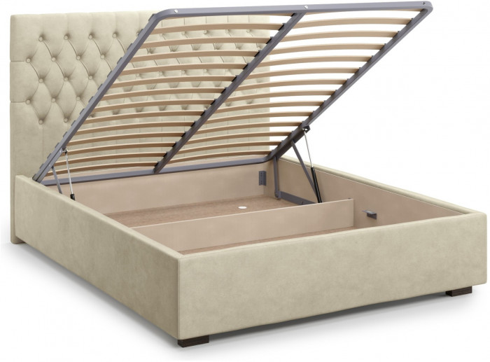 Кровать Nemi 140 с подъемным механизмом, Velutto 17