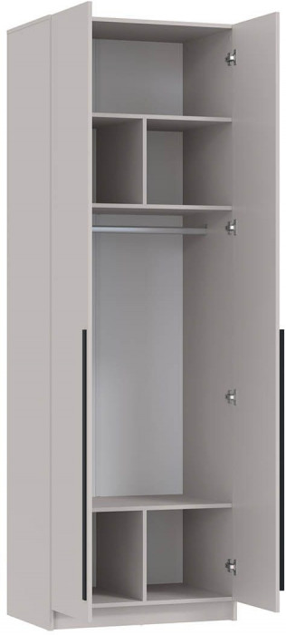 Брандо шкаф для одежды 67.14 ЛДСП Кашемир