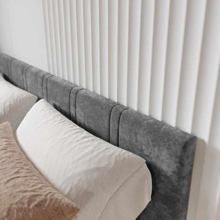 Кровать с подъемным механизмом Ника КР-08 120х200, Грифельный