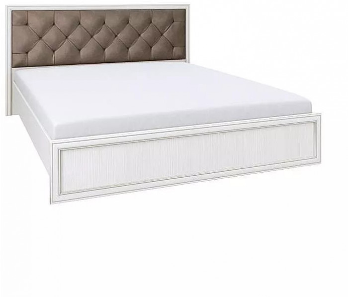 Габриэлла кровать 06.02-03 с ортопедом вудлайн кремовый